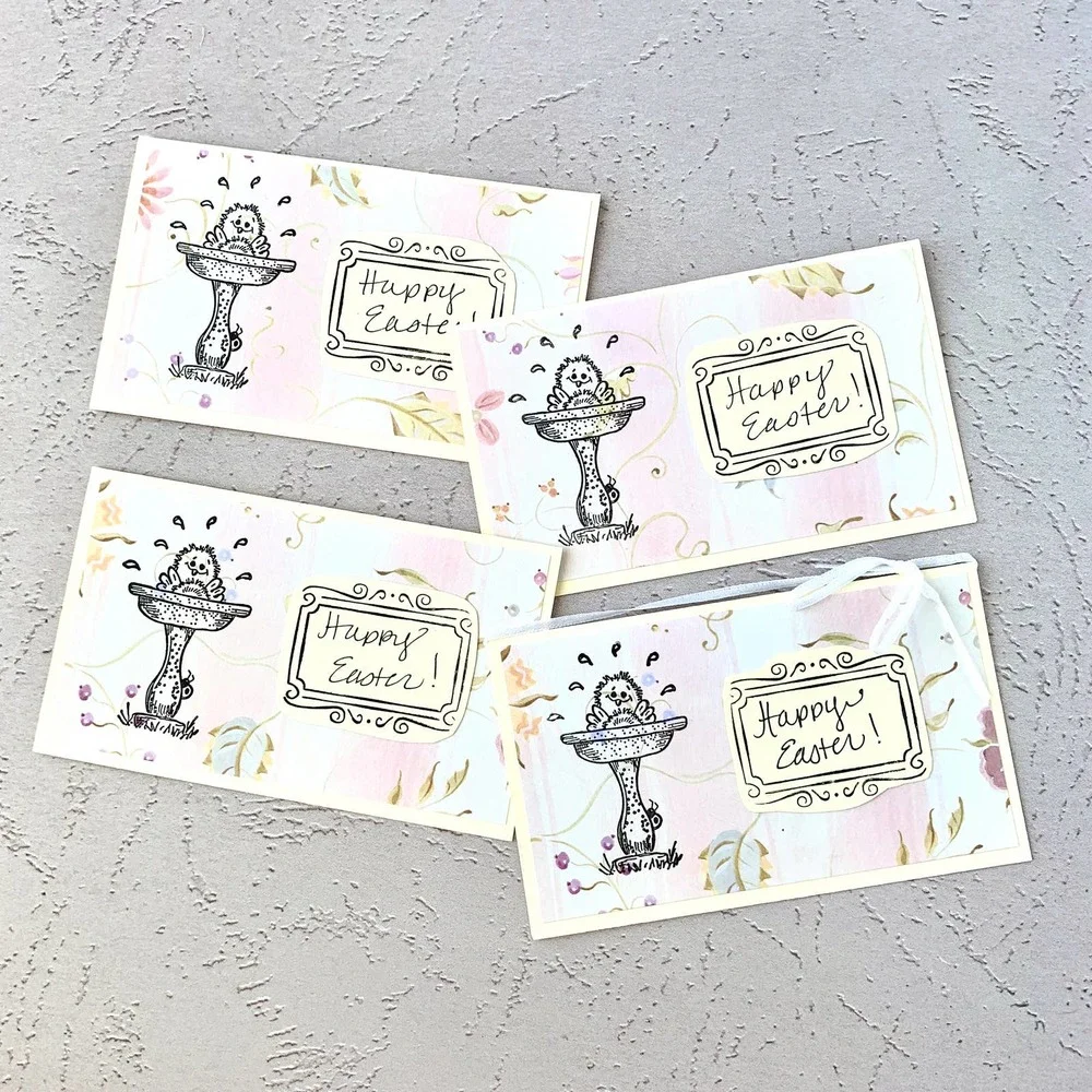 Happy Easter - Birdie - Handmade Cards